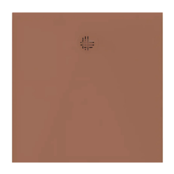 Receveur KINEDO Kinesurf Nova 80X80 Terracotta mat