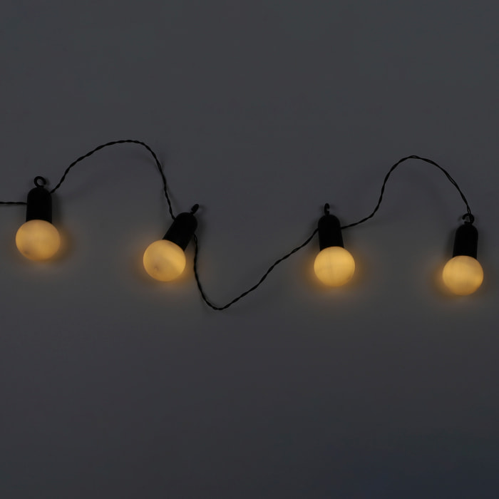 Guirlande Ampoules Blanches 20 Leds 5m70