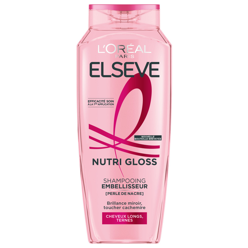 Lot de 12 - L'Oréal Paris Elseve Nutri Gloss Shampooing Embellisseur 300ml