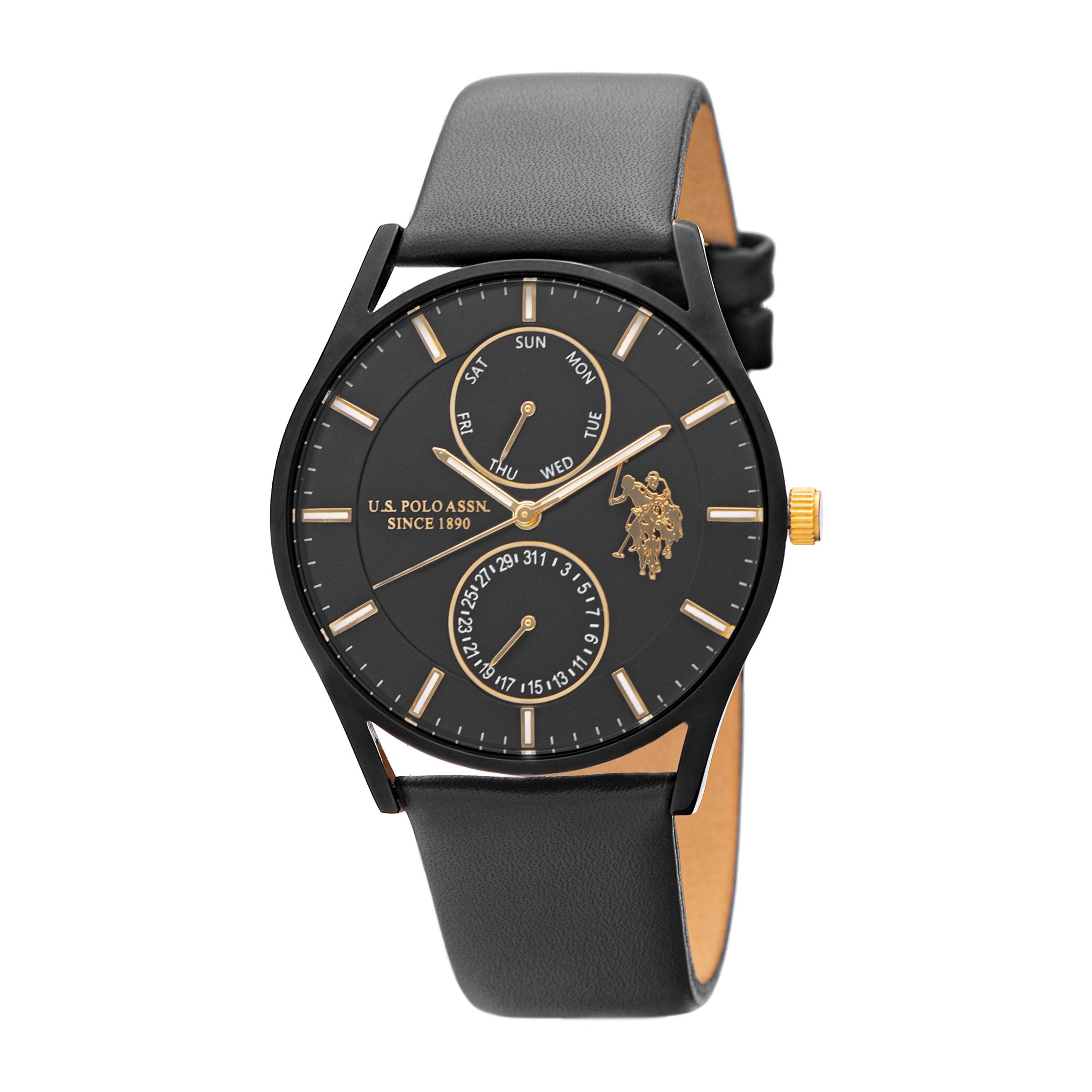 Orologio U.S. Polo Assn. con cinturino in pelle