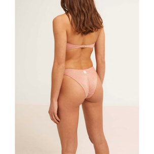 Braga de bikini en forma de V con estampado