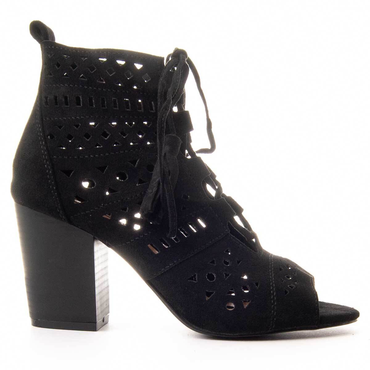 Zapatos de Tacón - Negro - Altura: 8 cm