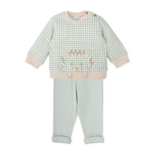 CONJUNTO 2 PZAS. AGUAMARINA - Aguamarina