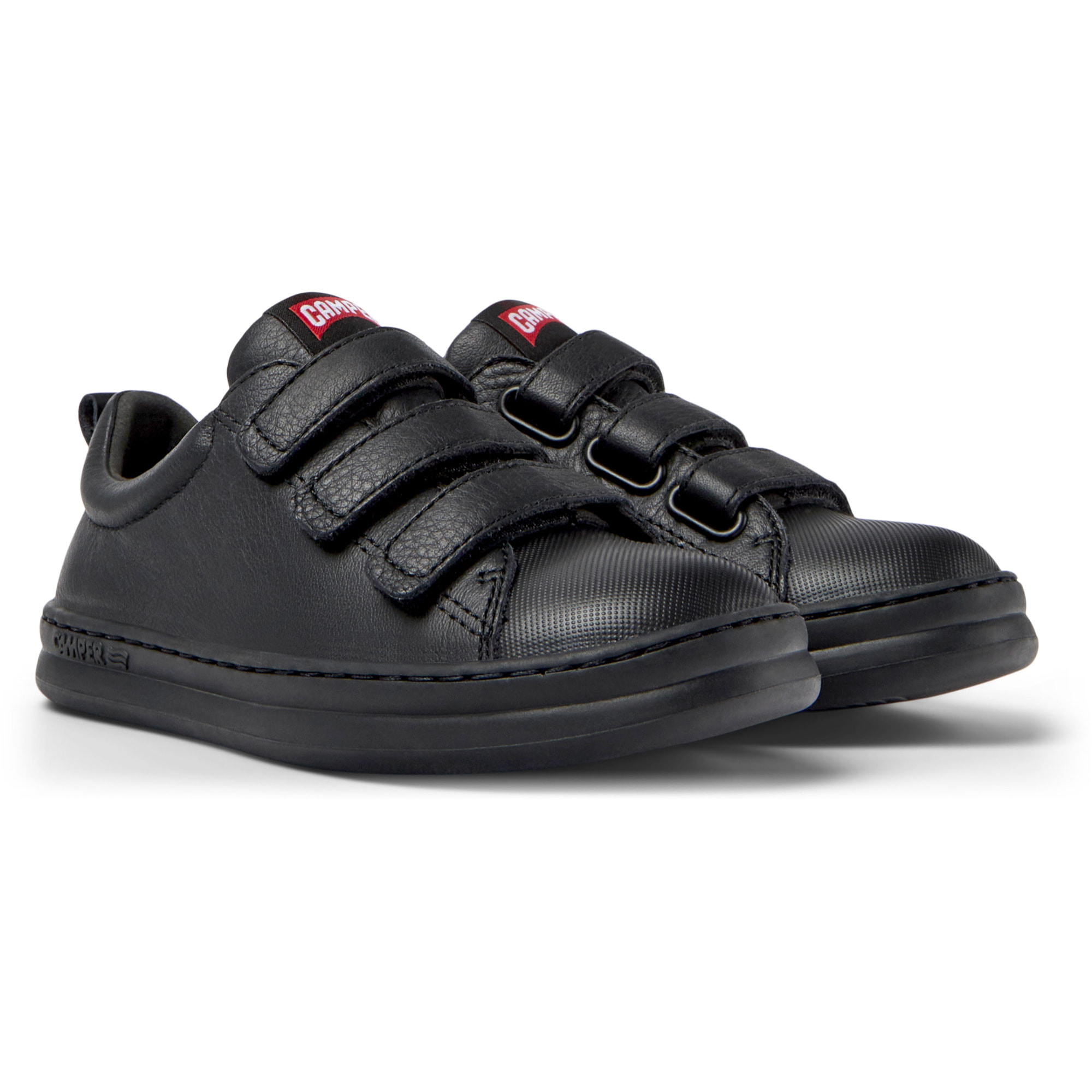 Sneakers - CAMPER Runner Four - Nero - Pelle liscia / Tessuto tecnico