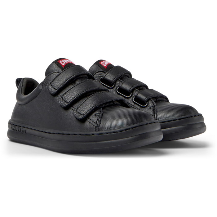 Sneakers - CAMPER Runner Four - Nero - Pelle liscia / Tessuto tecnico