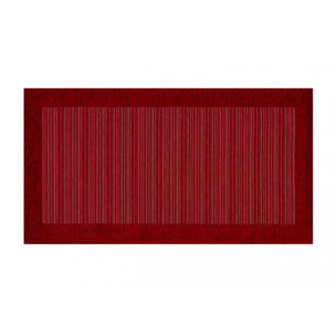 Tappeto Camera Cucina e Bagno Stripes Rosso