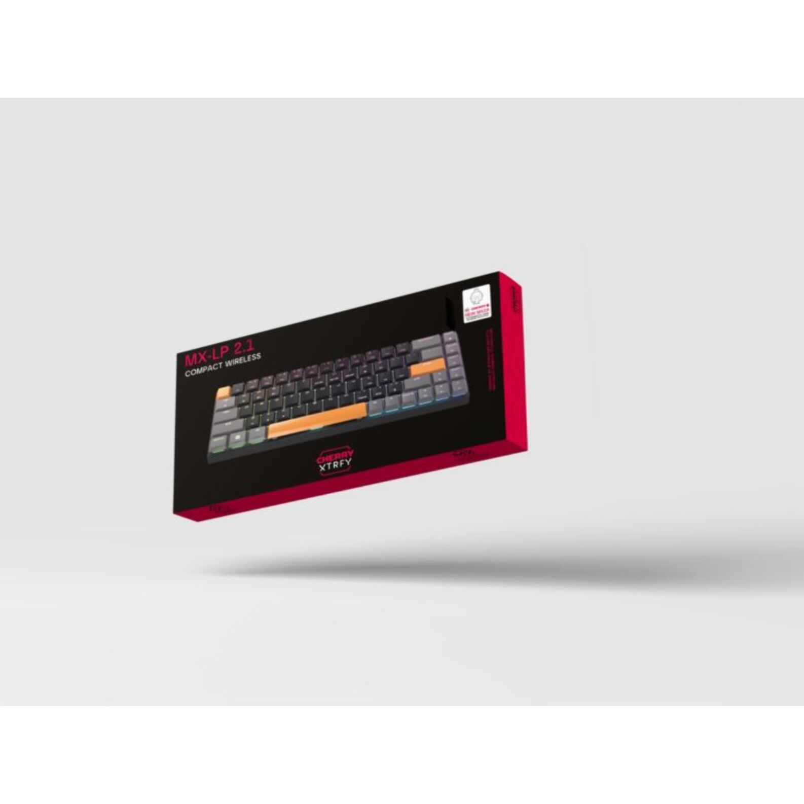 Clavier gamer sans fil CHERRY MX-LP 2.1 COMPACT WL Noir