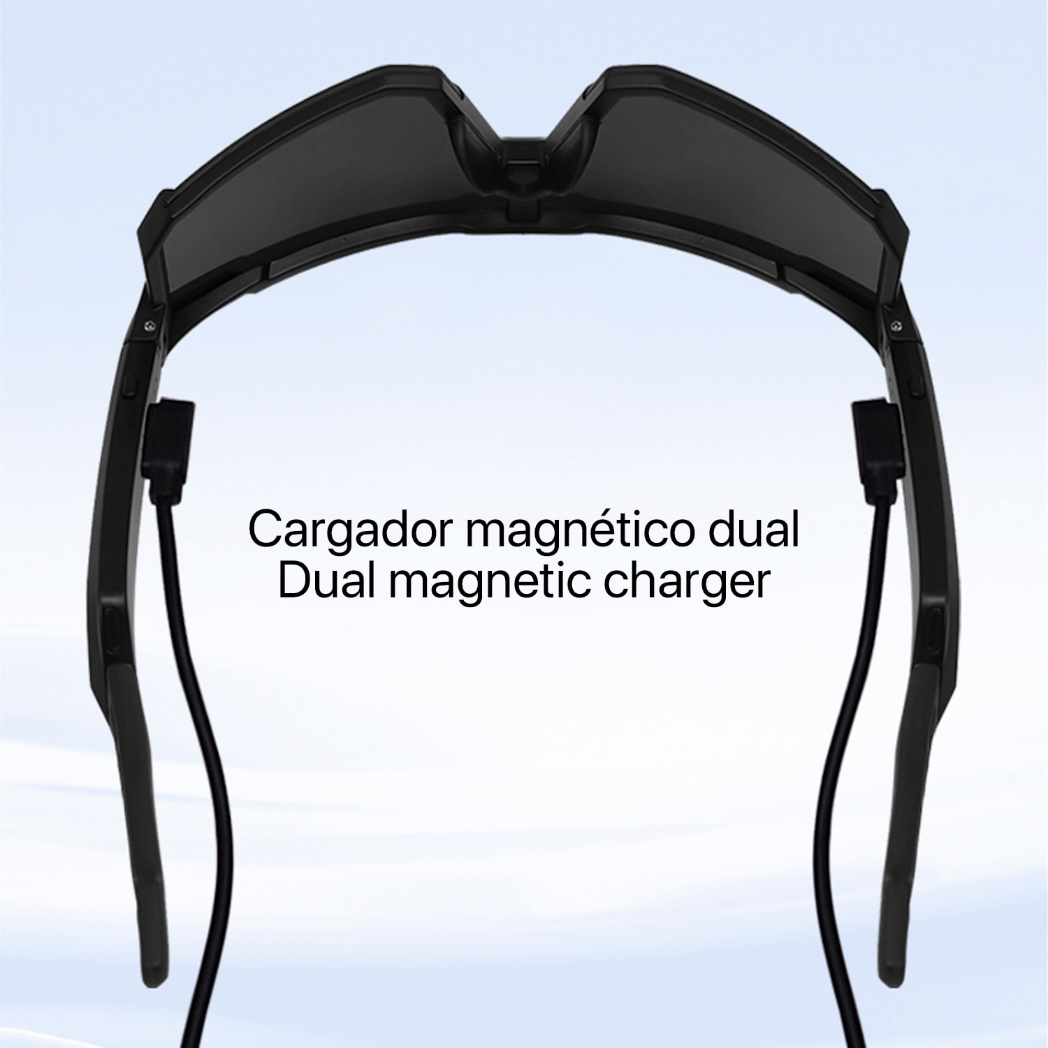Gafas deportivas inteligentes QY01, llamada bluetooth, asistente de voz, control remoto de la cámara.