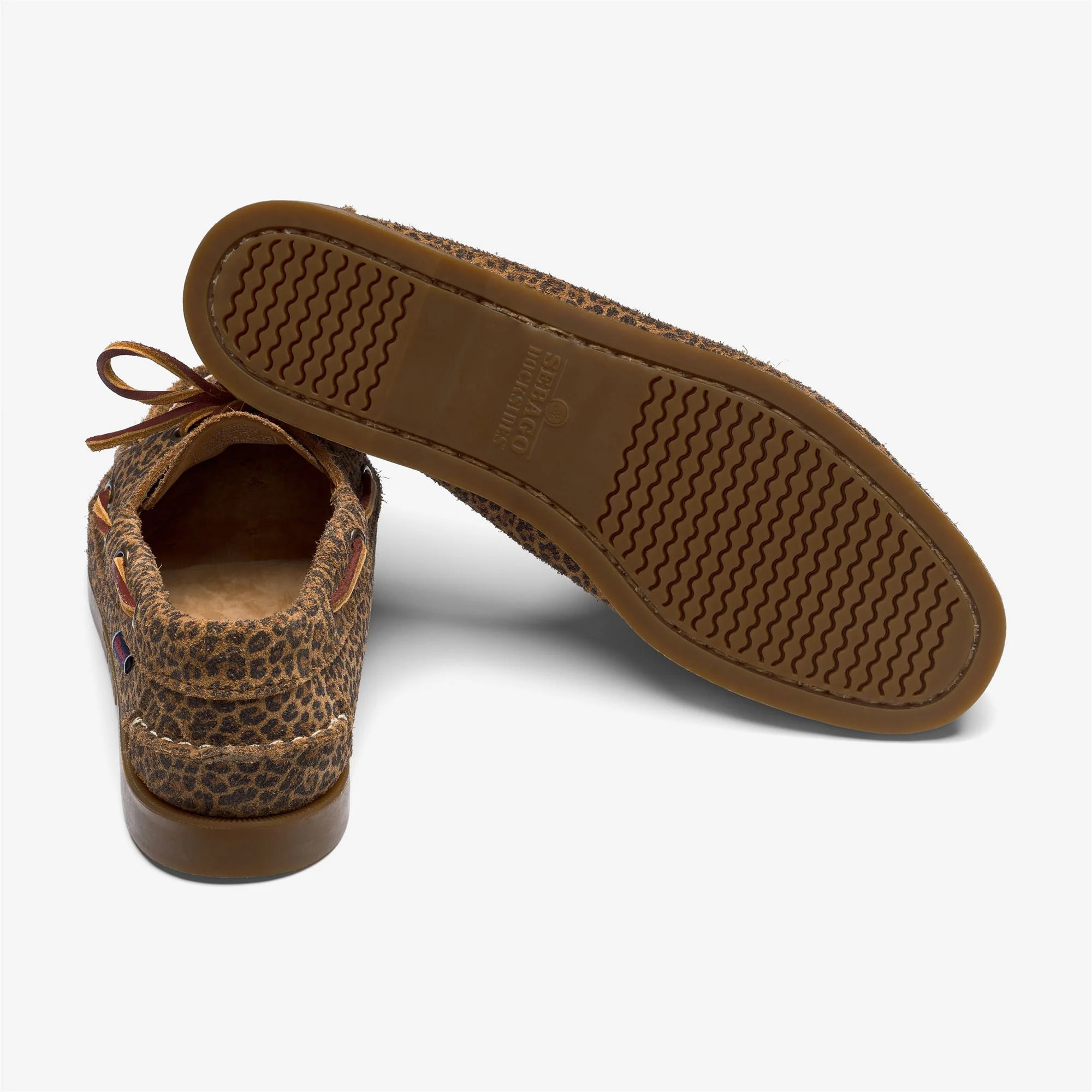 Sebago - Docksides Donna Marrone - Portland Flesh Out Print Woman