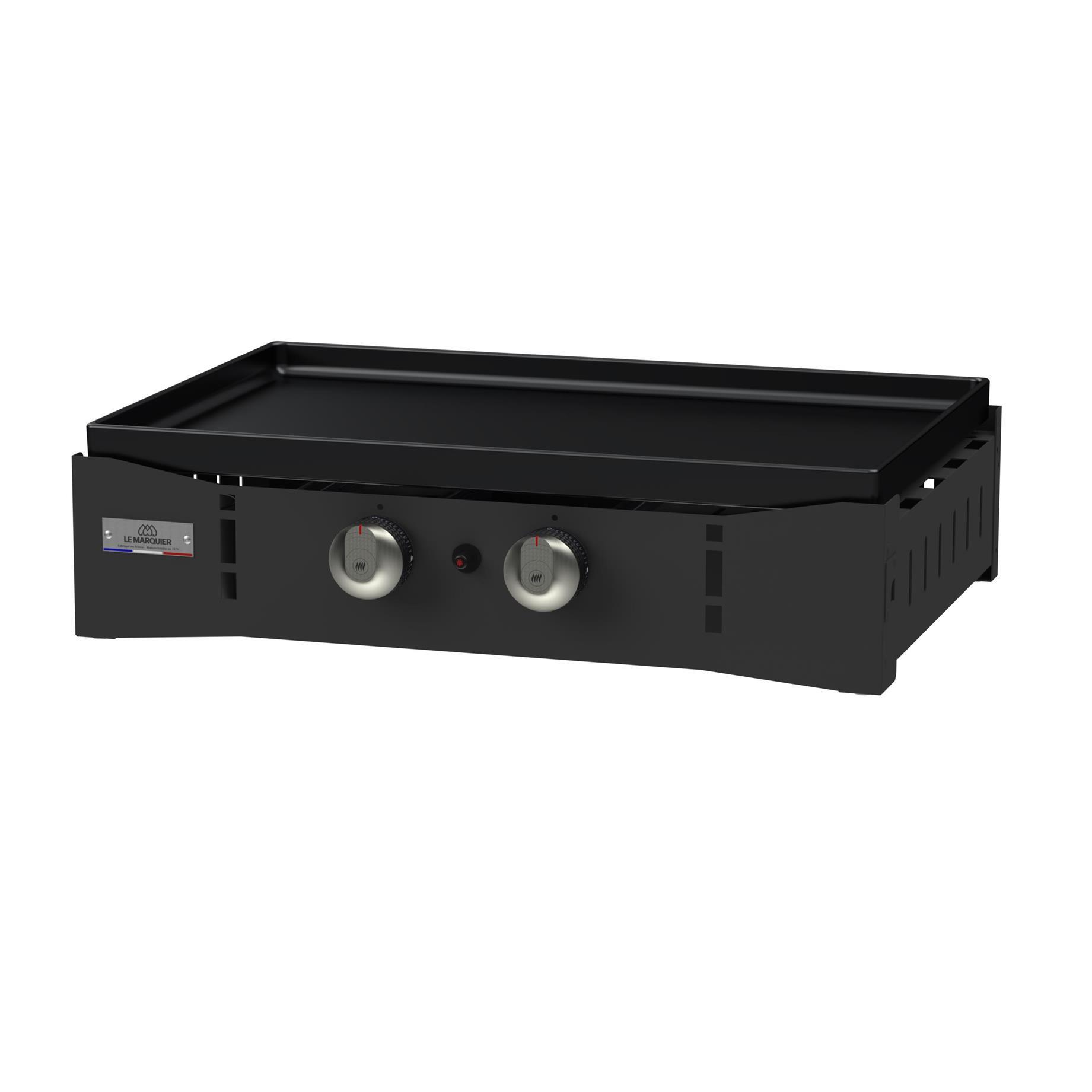 PLANCHA ORA GAZ 260 NOIRE - LE MARQUIER