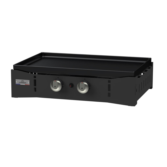 PLANCHA ORA GAZ 260 NOIRE - LE MARQUIER