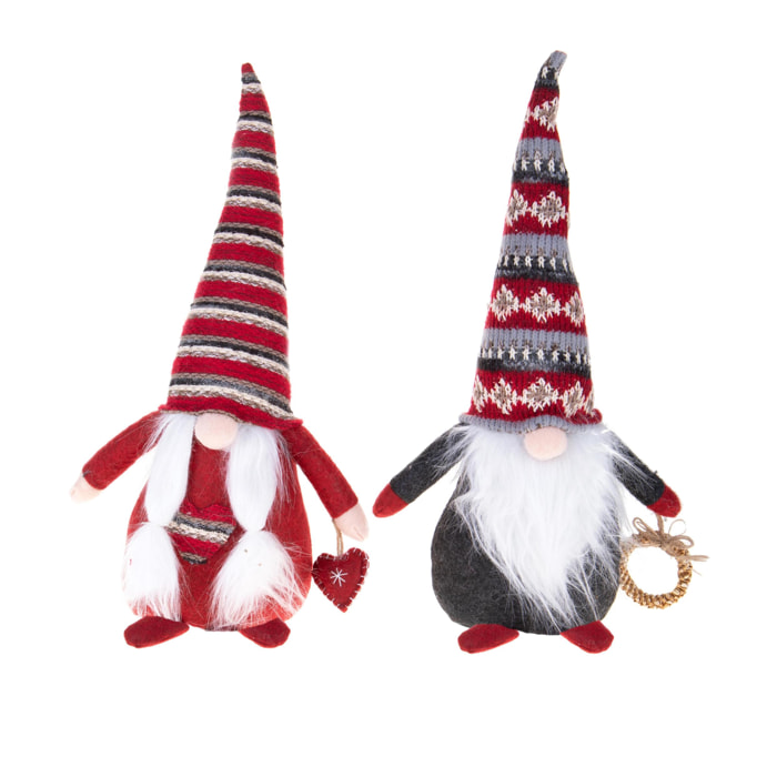 Renna con 800 Led - Pezzi 1 - Colore Rosso - 10x30Hx8cm - Bianchi Dino