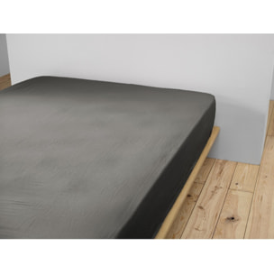 Drap Housse - Bonnet:30cm - 100% gaze De Coton Granit