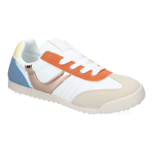 Zapatilla Deportiva Casual para Mujer con Diseño Moderno y Detalles de Colores