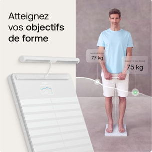 Pèse personne connecté WITHINGS Body Scan Blanche