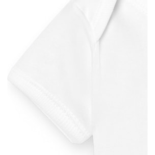 Body bebé manga corta cuello americano