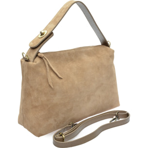 Borsa a tracolla Isabella Rhea Beige