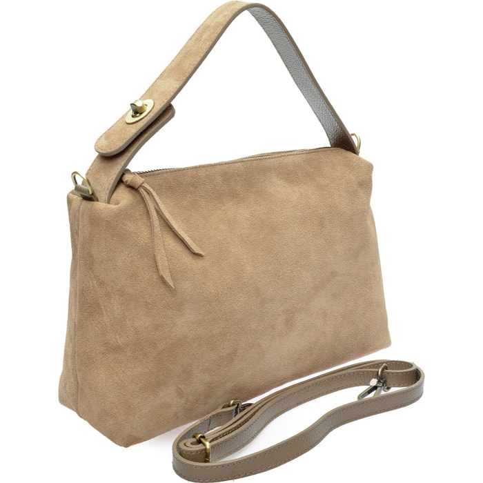 Borsa a tracolla Isabella Rhea Beige