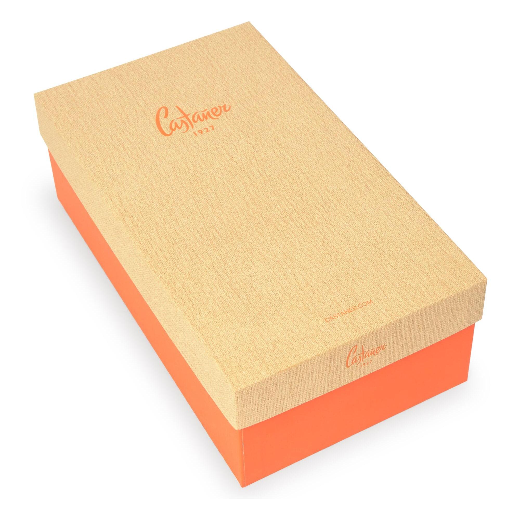 Bailarina plana Havana en napa con cierre de cordones