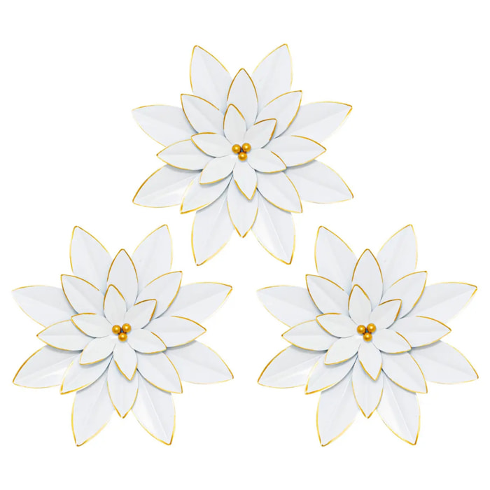 3 déco murale "Alya" D24cm