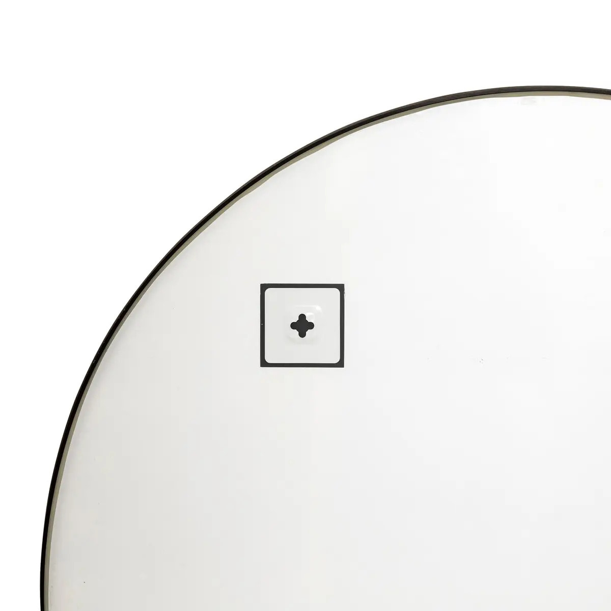 Miroir mural Alice noir 90x65cm