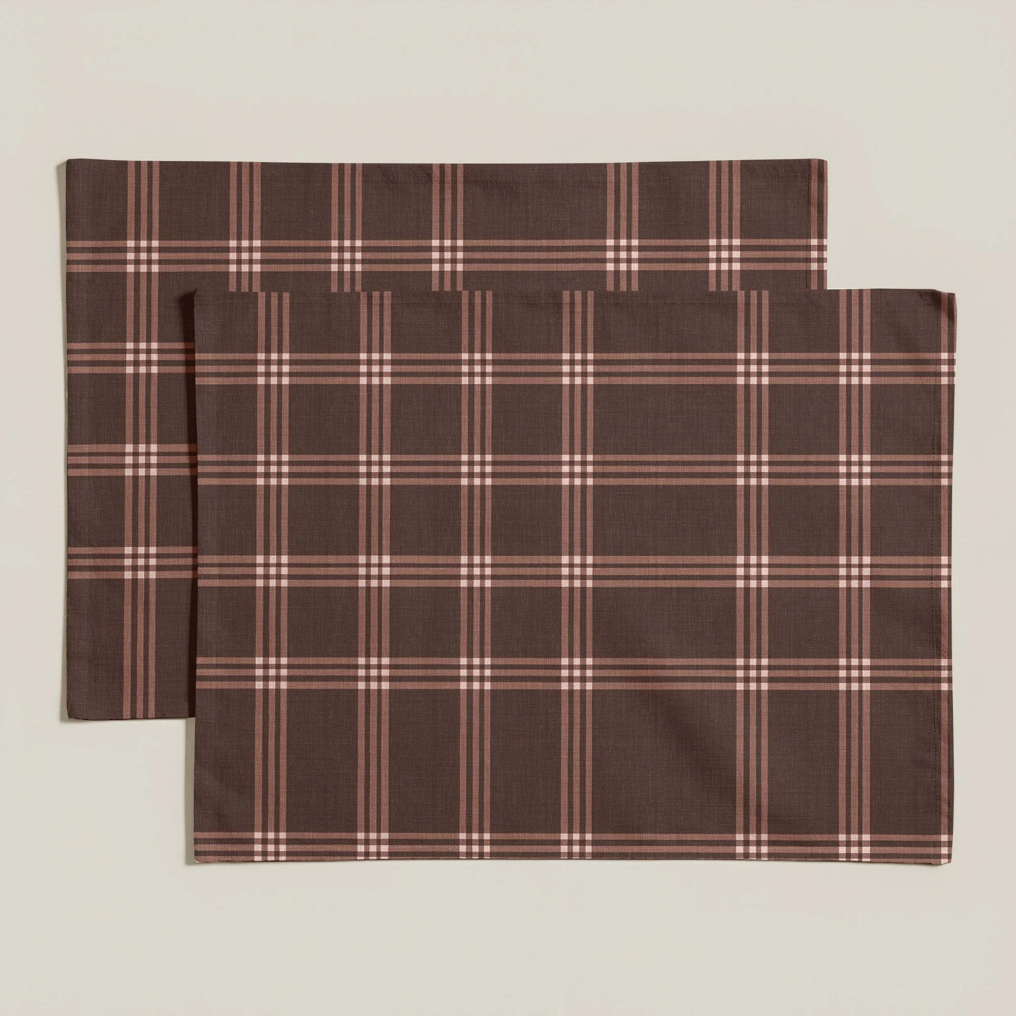 Lot de 2 sets de table anti-taches Gus