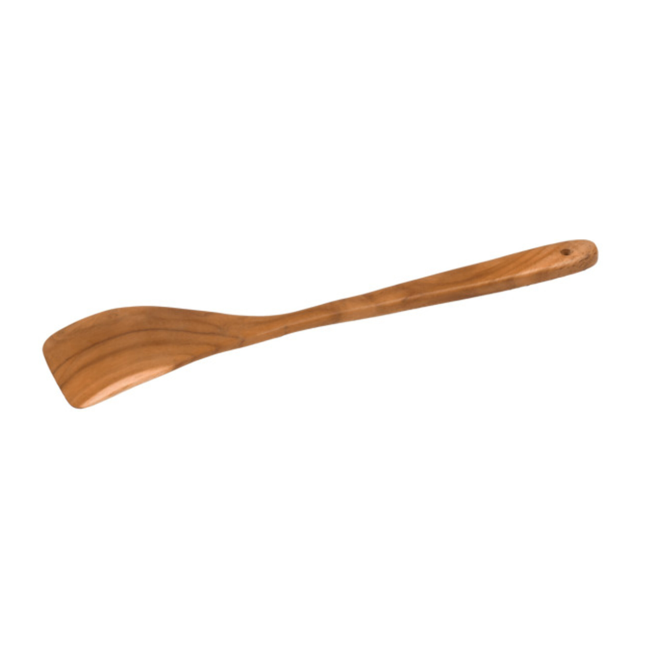 Spatule de cuisine 30 cm en bois de teck artisanal - RAFIK