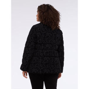 Fiorella Rubino - Edredón trabajado en encaje - Negro