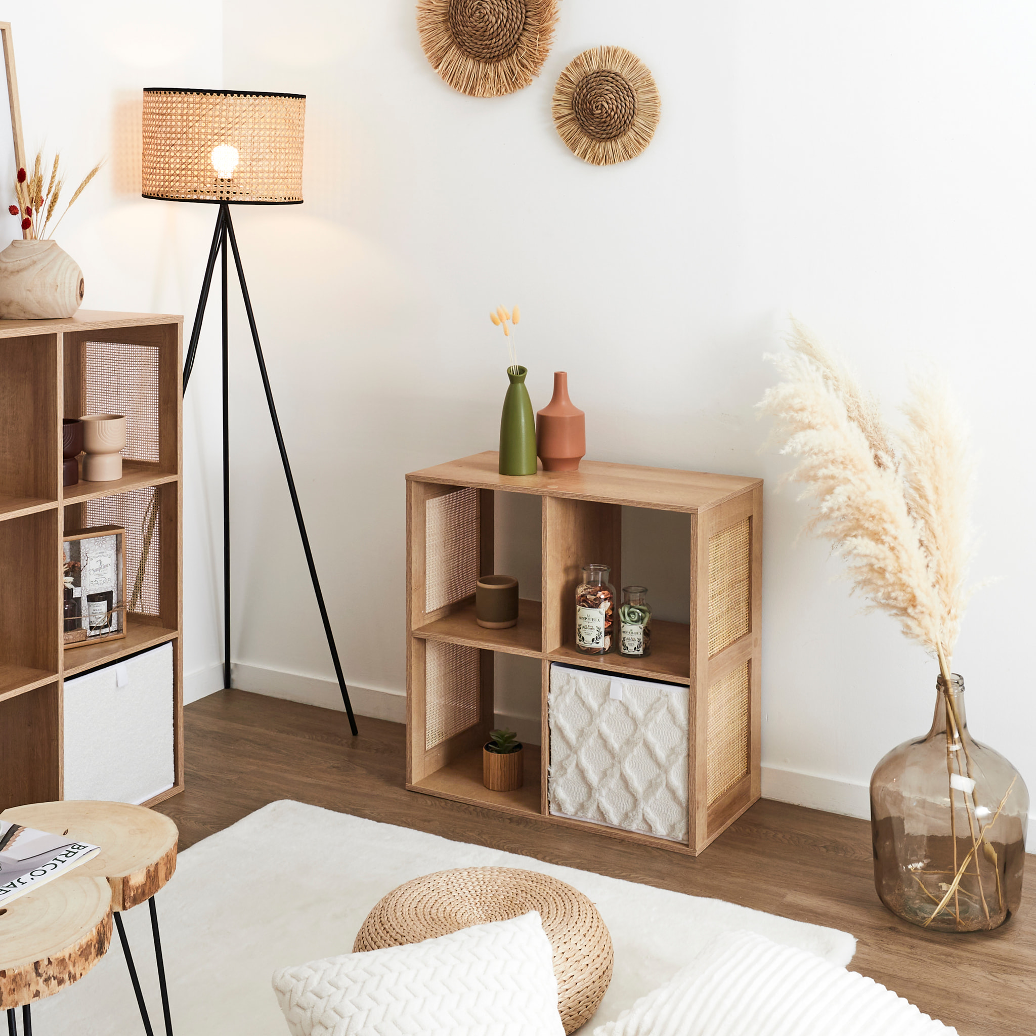 Rangement Modulable 4 Cases Bali