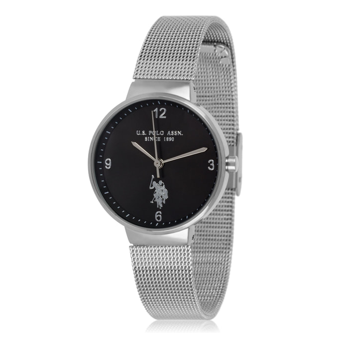 Orologio U.S. Polo Assn. In maglia milanese