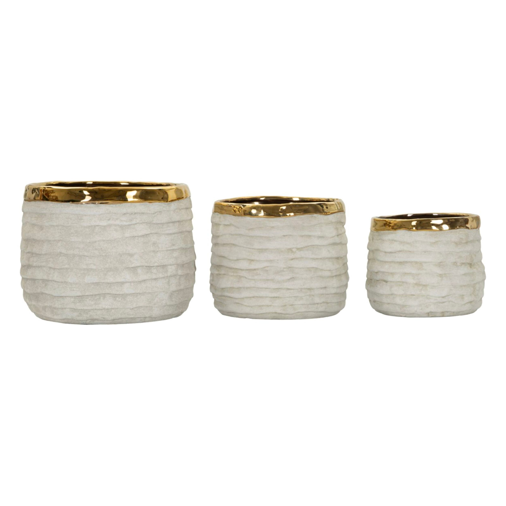 CACHEPOT LIMA ALTI TRIS CM Ø 23X17,5-18,5X15-15X12,5