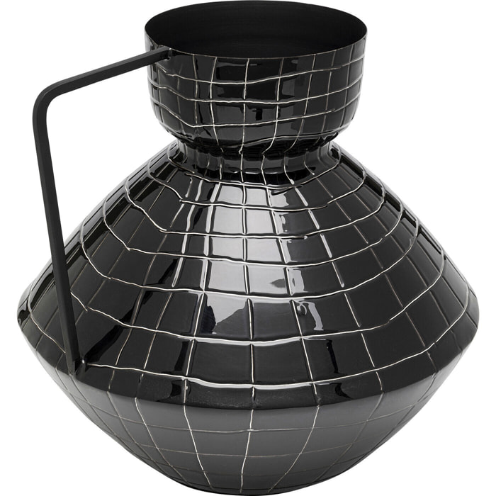 Vase Mesh noir 29cm Kare Design