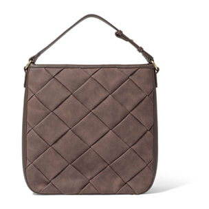 Borsa a spalla  da donna Textile Prodotto Vegano 30x32x12 cm