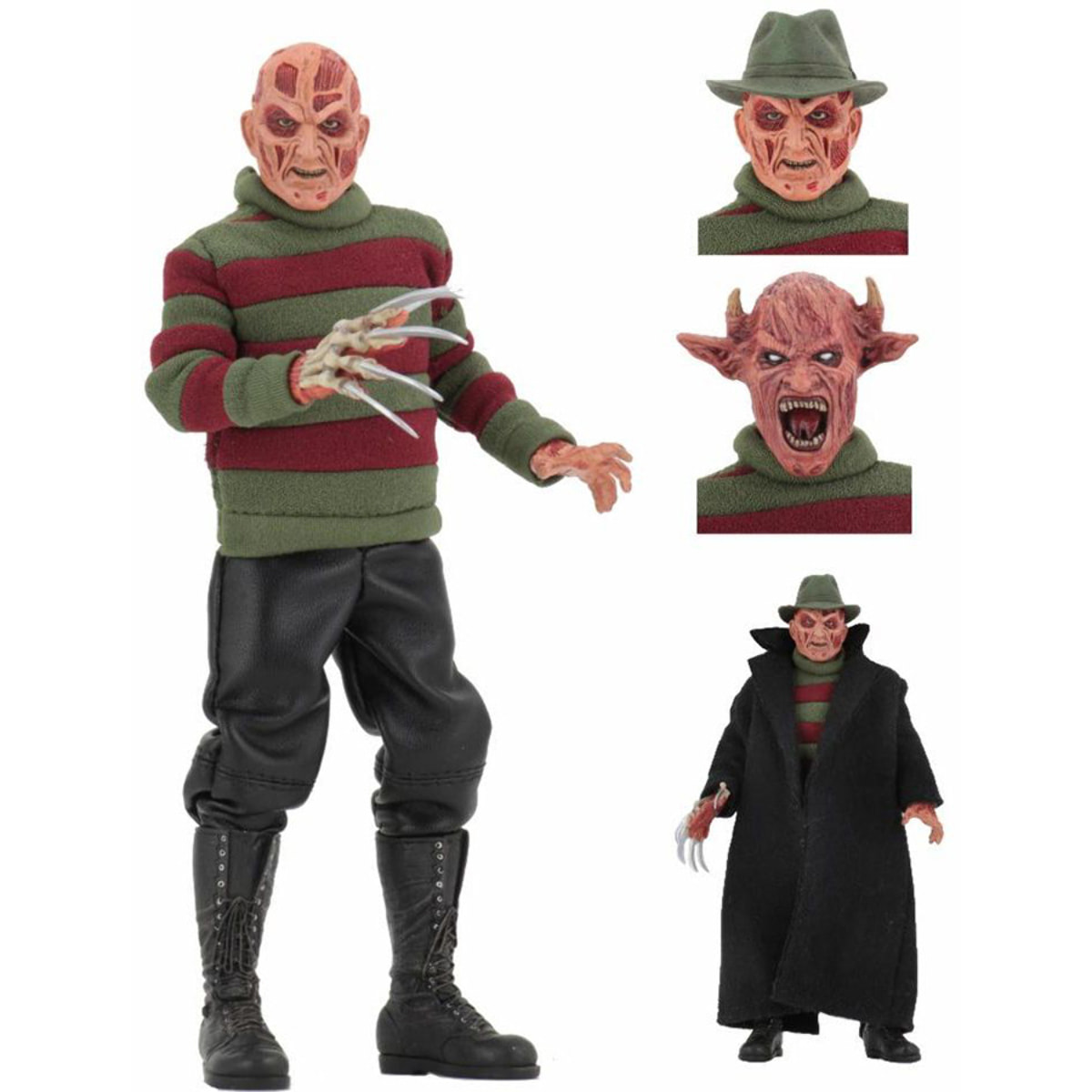 Nightmare Nuovo Incubo Freddy Krueger Action Figure 20 cm Neca