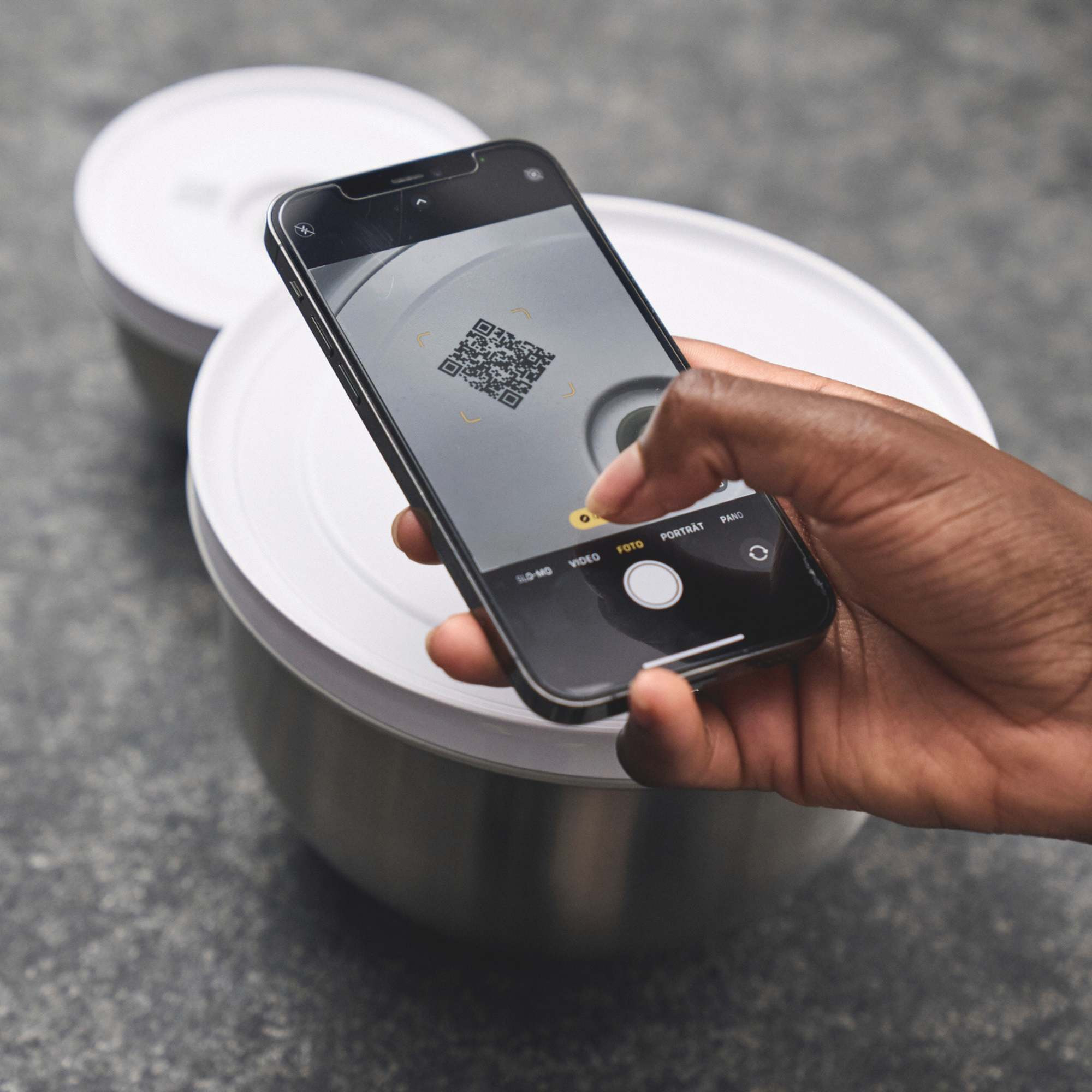 Bol sous vide L / 24 cm, Acier inoxydable, Argent