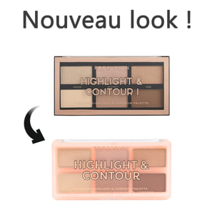 Palette Highlight & Contour I - Teint 6 Couleurs 108 g