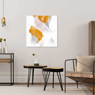 Tableau ambre abtraite Toile imprimée