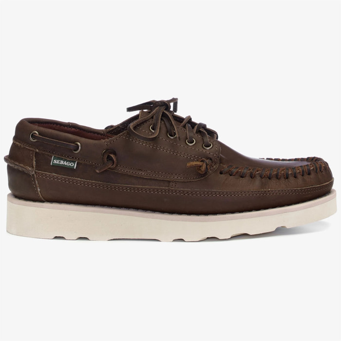 Sebago - Docksides Uomo Marrone - Seneca Budu
