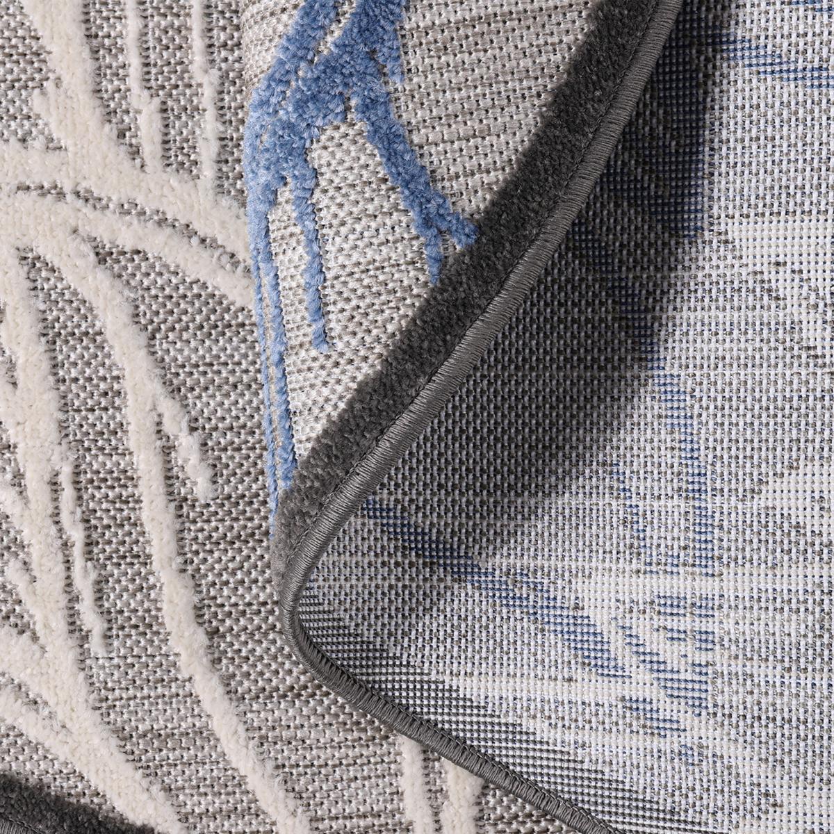 Tapis extérieur tissé kilim rectangle TUGE