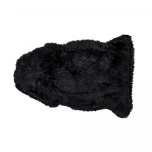 Authentique peau de mouton chaude et épaisse