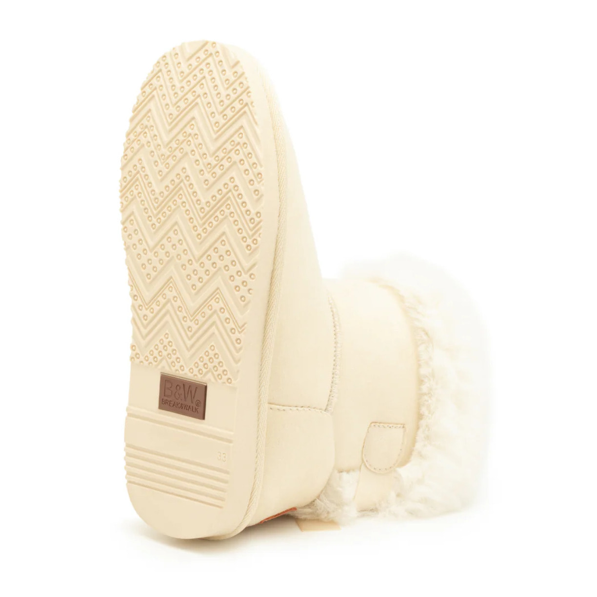 Stivali Australiani con Fiocco Beige B&W