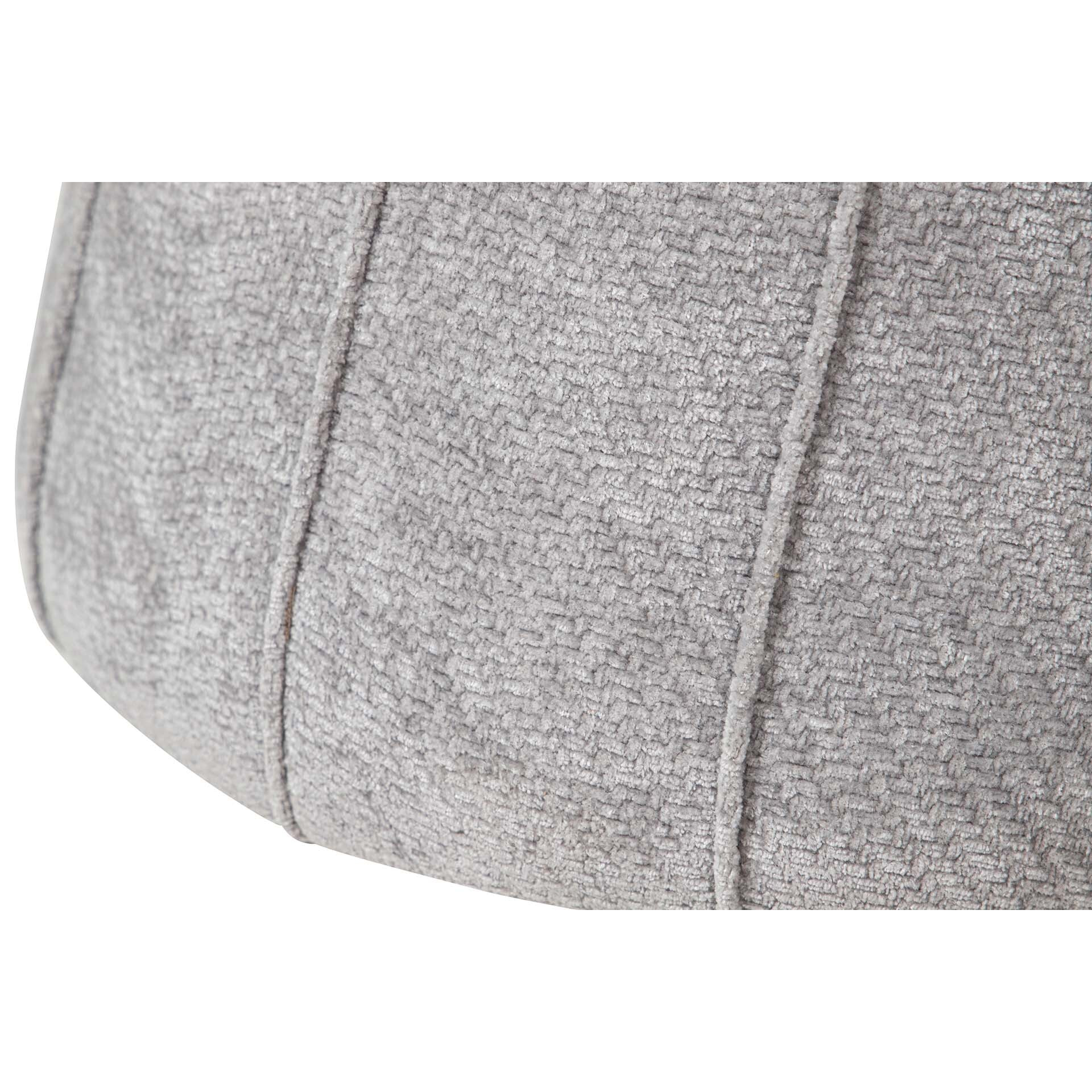 Puff Velvet Granate Gris 40x40x44 Cm