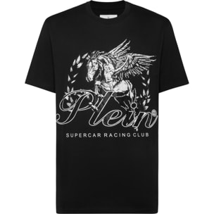 PHILIPP PLEIN T-Shirt Round Neck RACING