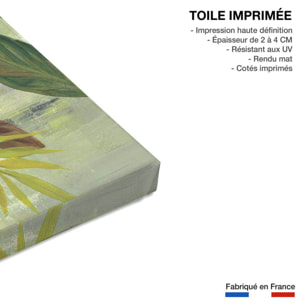 Tableau Feuillage tropical Toile imprimée