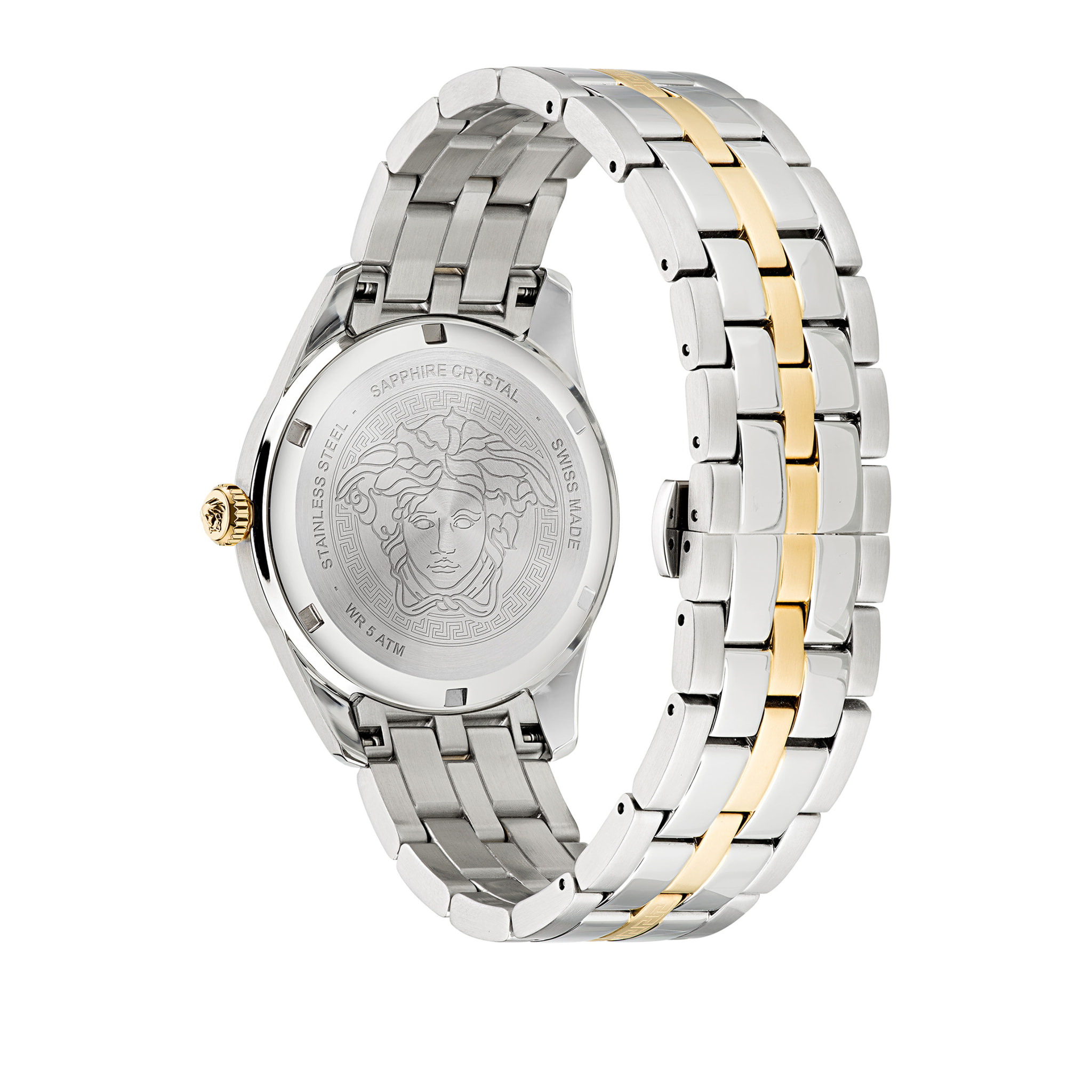 Versace Orologio Analogico Al Quarzo Greca Time