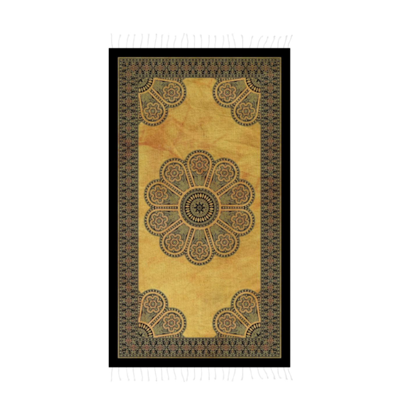 Telo Mare Fouta Modello Moranda Con Frange