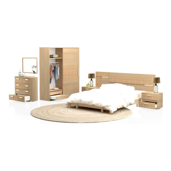 Dormitorio Ataneq Tex 4C Plus Tofe - Textil