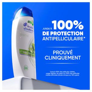 6 Shampoings Sensitive 330ml - Head & Shoulders