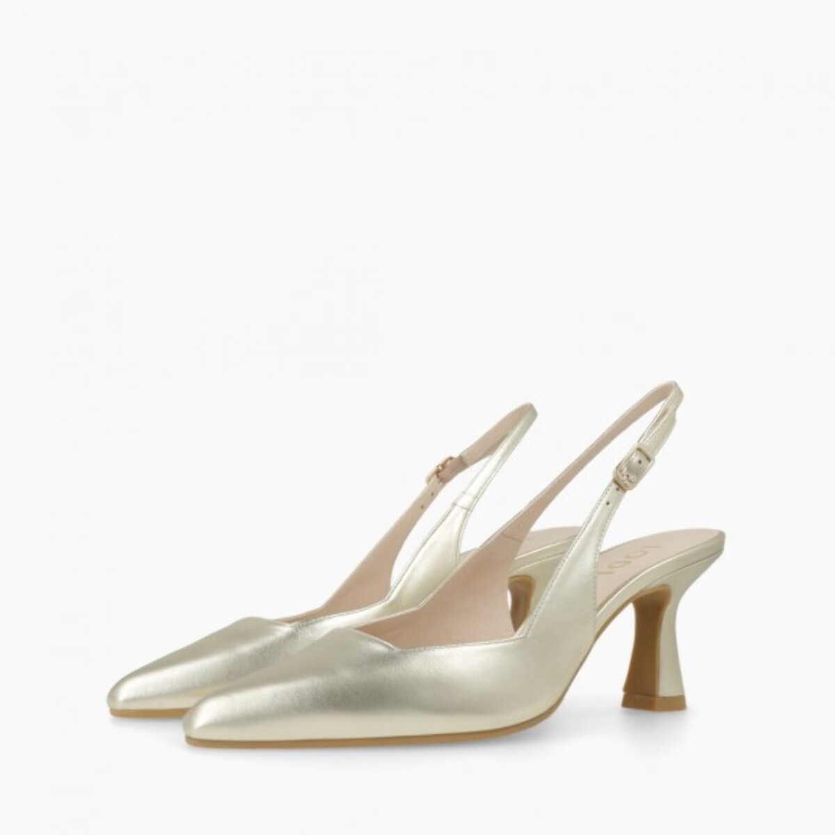 ZAPATOS DE SALÓN DORADOS GELINES-X