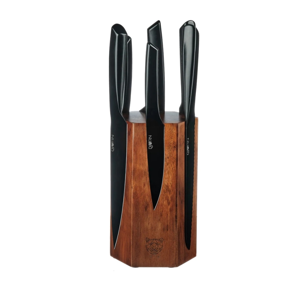 Bloc couteaux de cuisine JENSEN IMATRA - 7 pièces